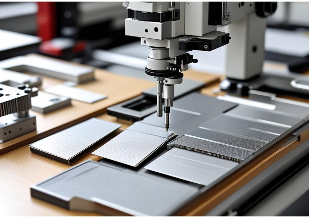 铝箔片激光模切机设计图解