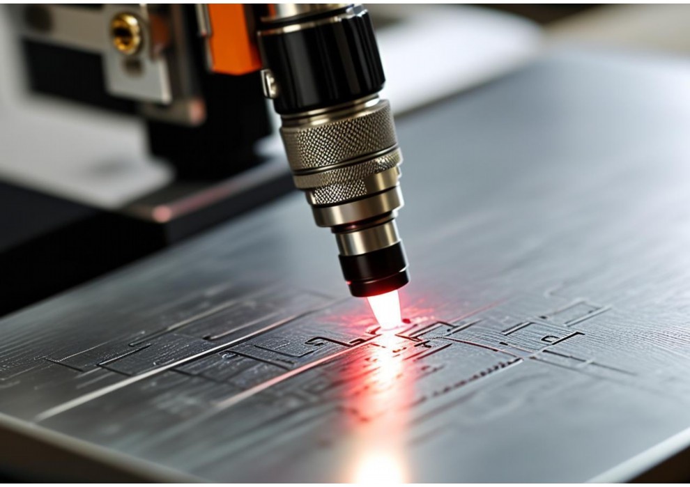同轴ccd视觉定位激光打标机
